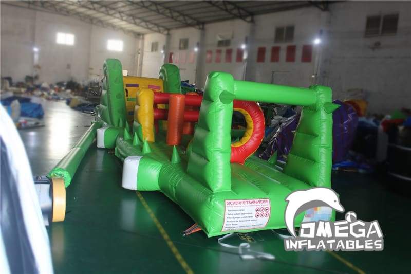 Crocodile Inflatable Water Obstacle Course