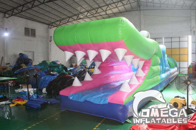 Crocodile Slip N Slide Commercial Inflatable for sale
