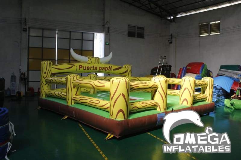 Custom Inflatable Mattress for Mechanical Bull