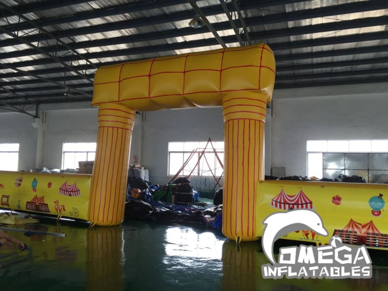 Customized Inflatable Barrier (Exclusive for Simply the Best Event)