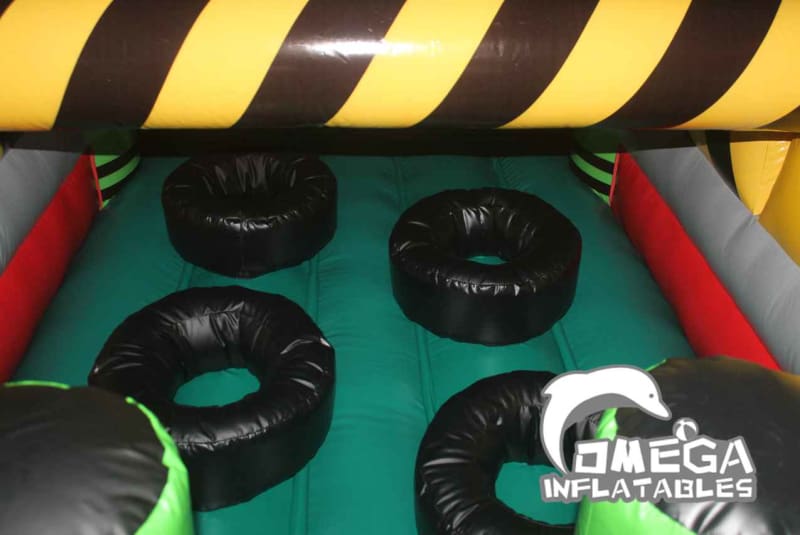 Danger Zone Obstacle Course with Pool