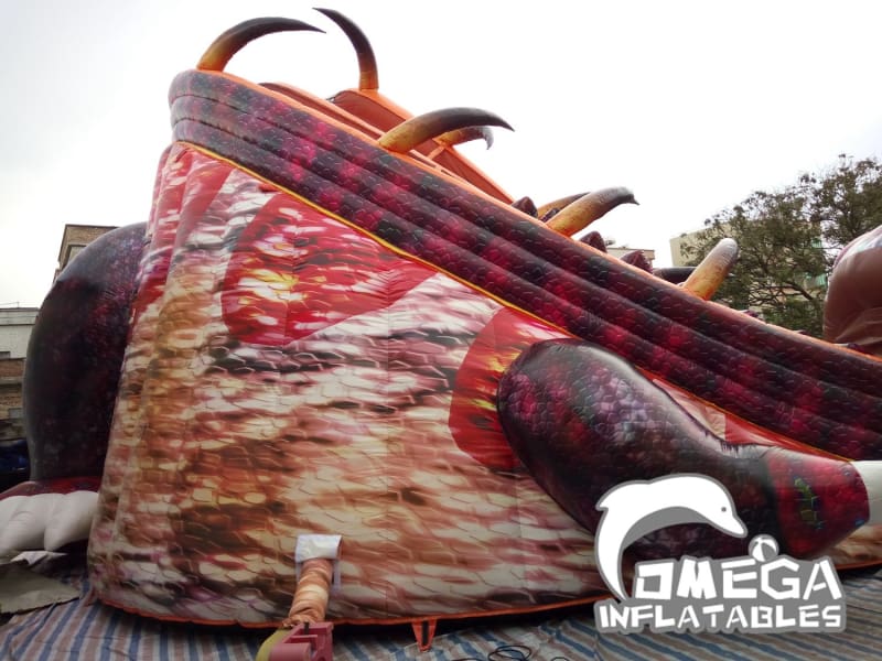 Ferocious Dinosaur Slide - Omega Inflatables