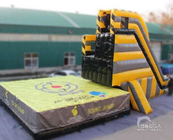 Freefall Double Jump Platform with Air Bag