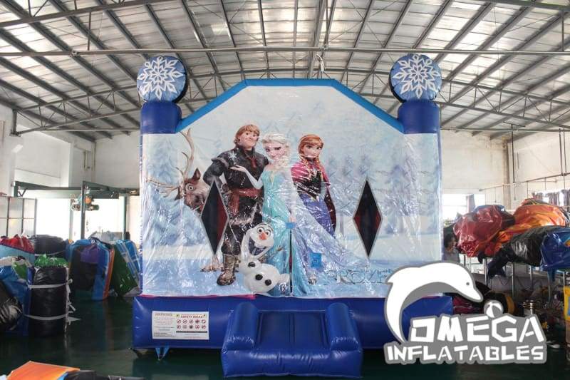 Frozen Bounce House - Omega Inflatables