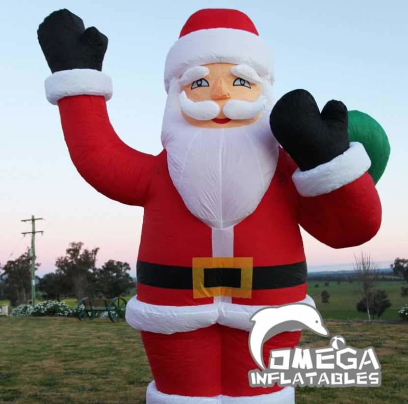 Giant Christmas Santa Claus Inflatable