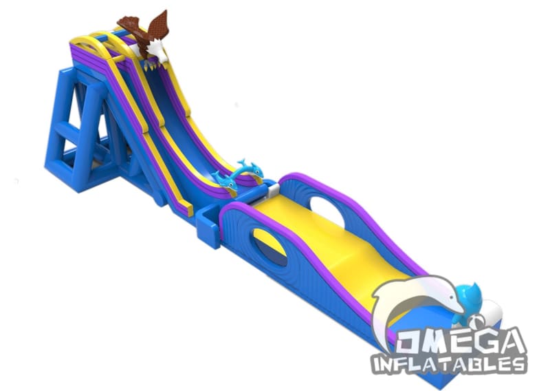 Giant Extreme Gravity Water Slide