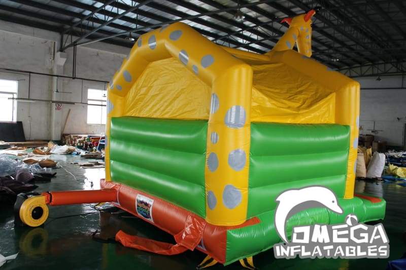 Giraffe Inflatable Bouncy Castle - Omega Inflatables