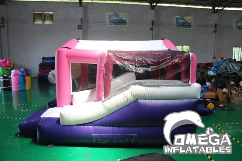 Girl Themed Mini Bouncy Castle - Omega Inflatables