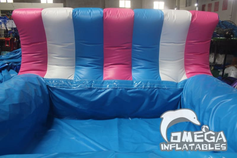 Girls Circus Top Inflatable Wet Dry Combo