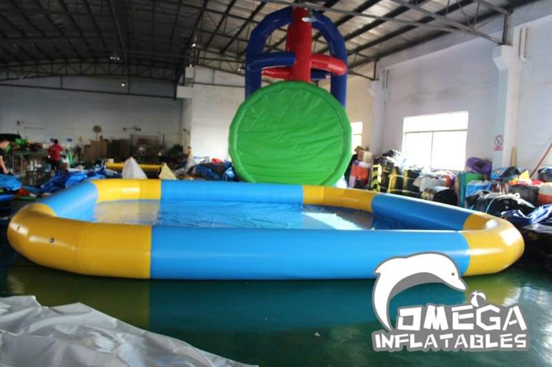 Heat Sealing Inflatable Pool For Kids Commercial Inflatable