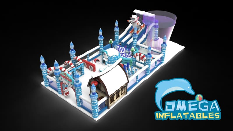 Space Age Inflatable Inflatable Parks – Omega Inflatables Factory