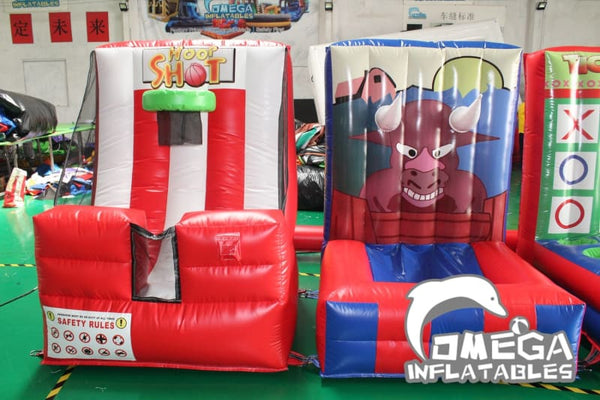 Omega Inflatables Factory - Inflatable 4 in 1 Carnival Game