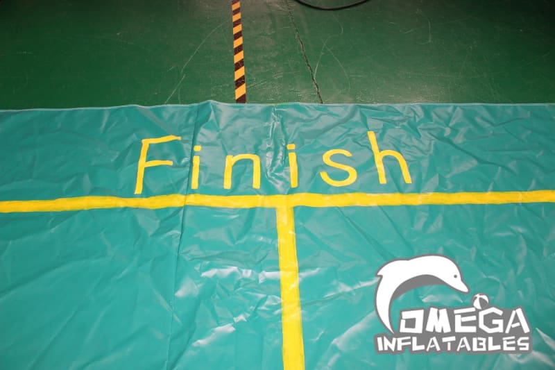 Inflatable 4 Lanes Fun Derby Game