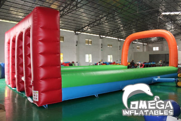 Omega Inflatables Factory - Inflatable 4 Lanes Fun Derby Game