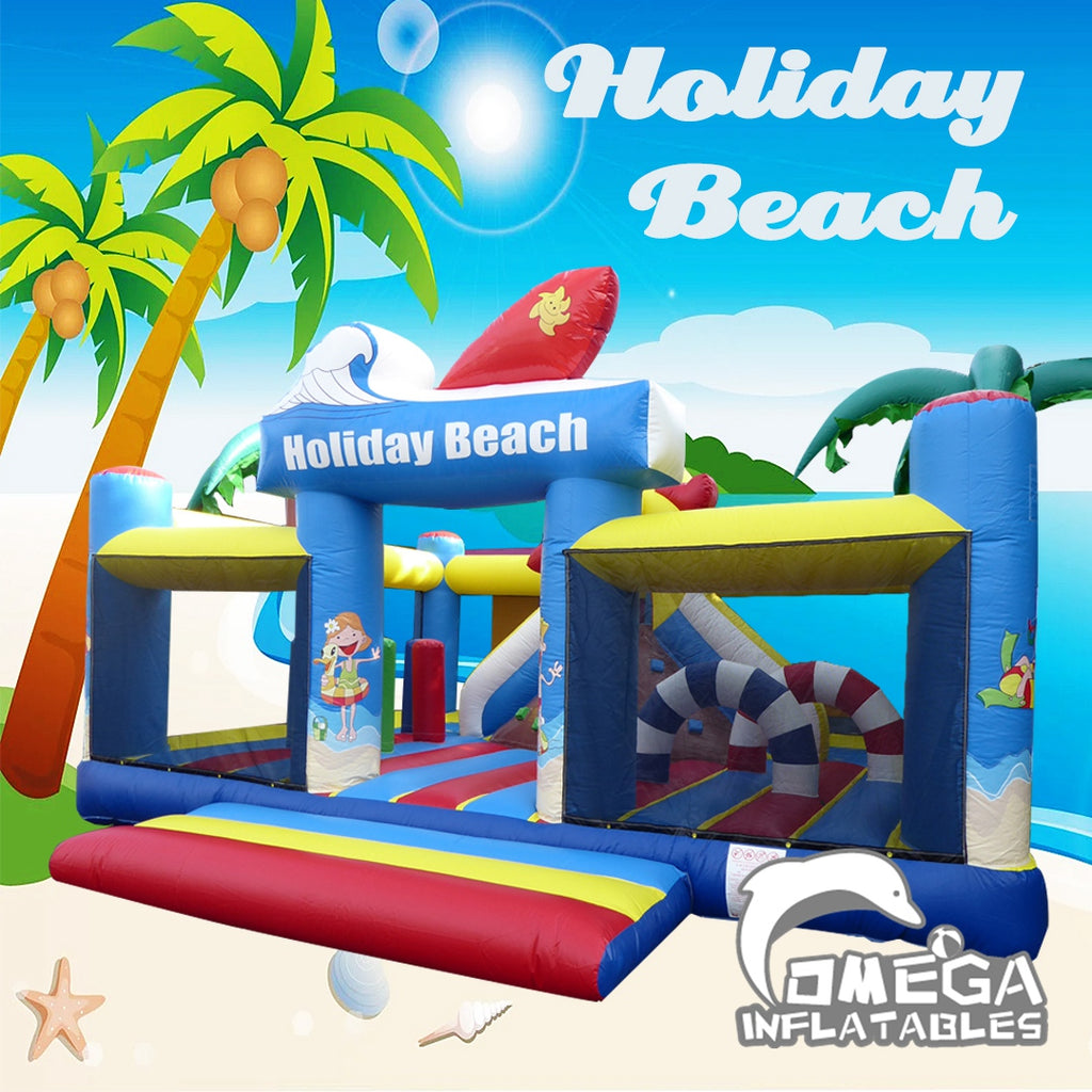 Commercial Inflatables Holiday Beach Bouncy Castle