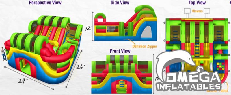 Inflatable Adrenaline Zone(Medium Size)