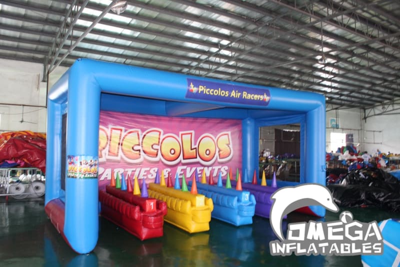 Inflatable Raters Omega Inflatables Factory - Inflatable Air Racers Game