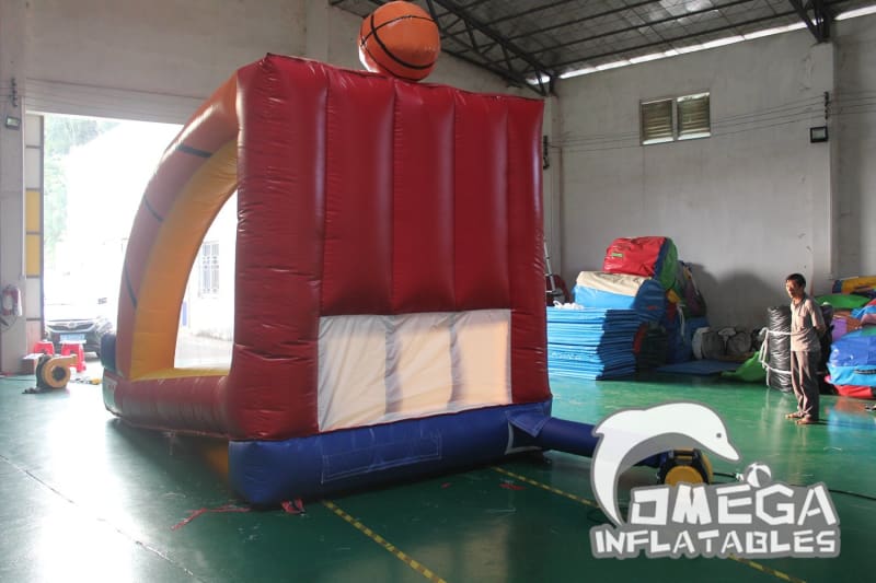 Inflatable Basketball Challenge Game