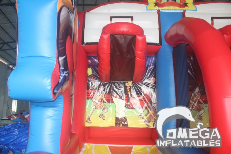 Inflatable Basketball Shooting Stars Game