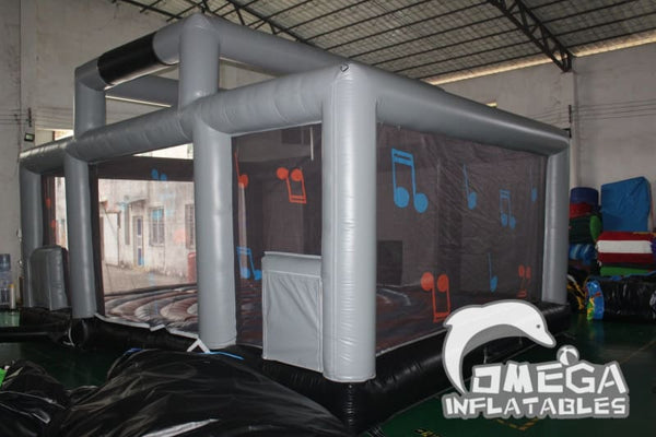 Omega Inflatables Factory - Inflatable Boom Box Bounce House