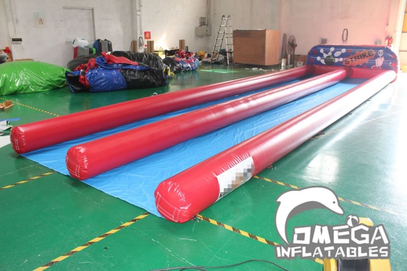 Inflatable Bowling Alley Game