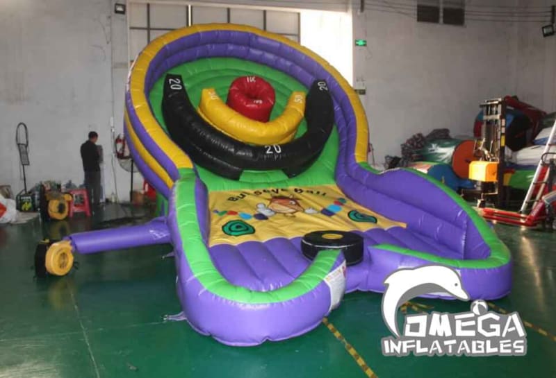 Inflatable Bullseye Ball Challenge