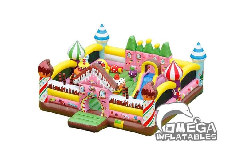 Inflatable Candy Theme Playland