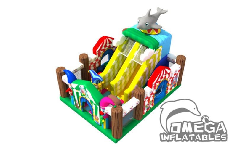 Inflatable Clown Bouncy Castle