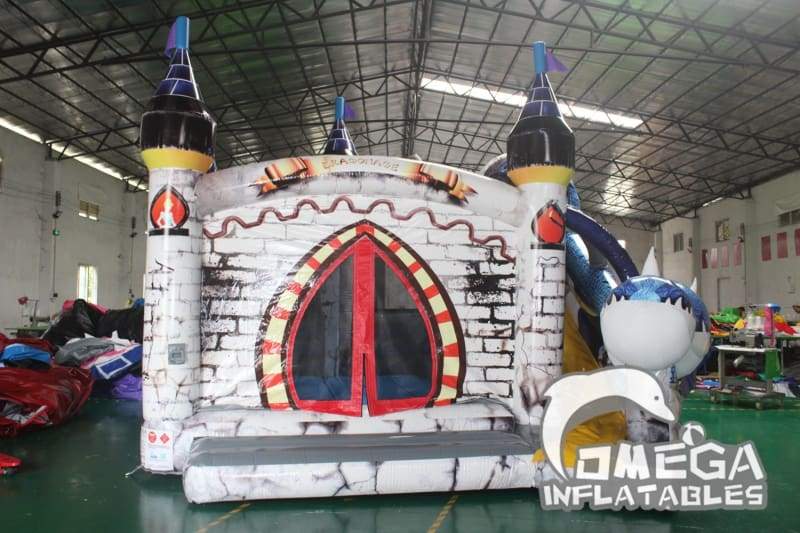 Inflatable Dragon Castle Combo