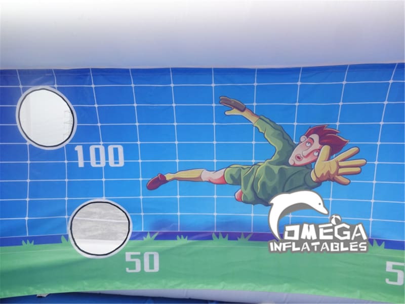 Inflatable Dribble Soccer Shooting Game