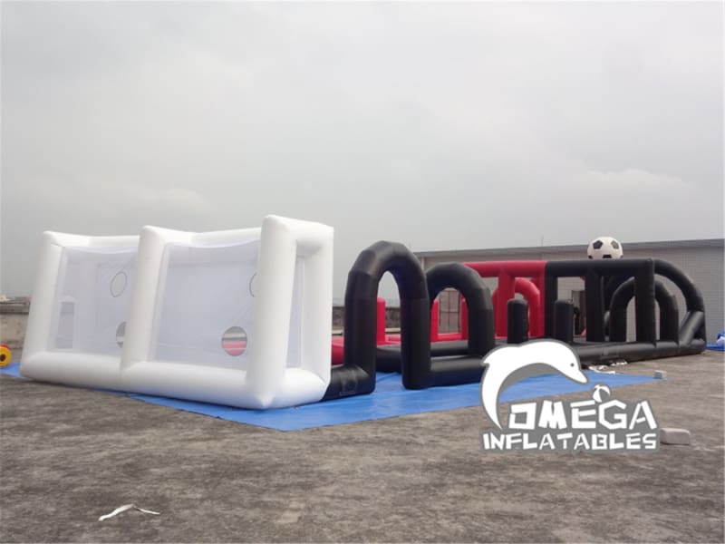 Inflatable Dribble Soccer Shooting Game