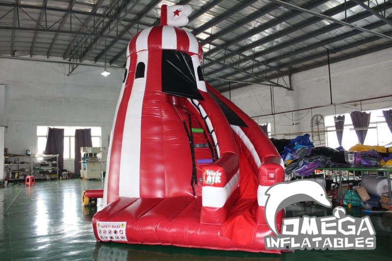 Inflatable Helter Skelter Dry Slide - Omega Inflatables