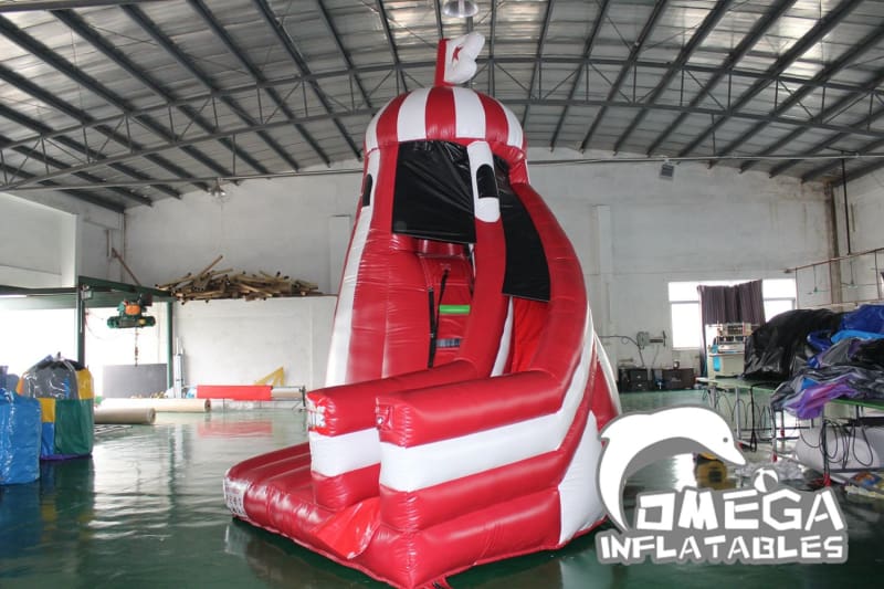 Inflatable Helter Skelter Dry Slide - Omega Inflatables