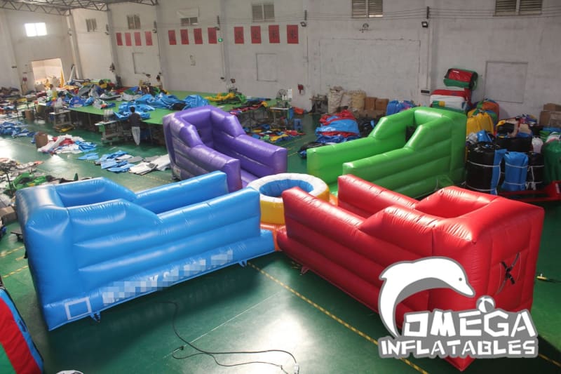 Inflatable Hippos Hungry Game