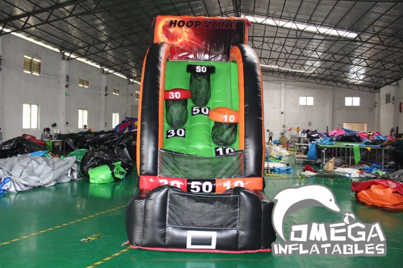Inflatable Hoop Zone Basketball Game