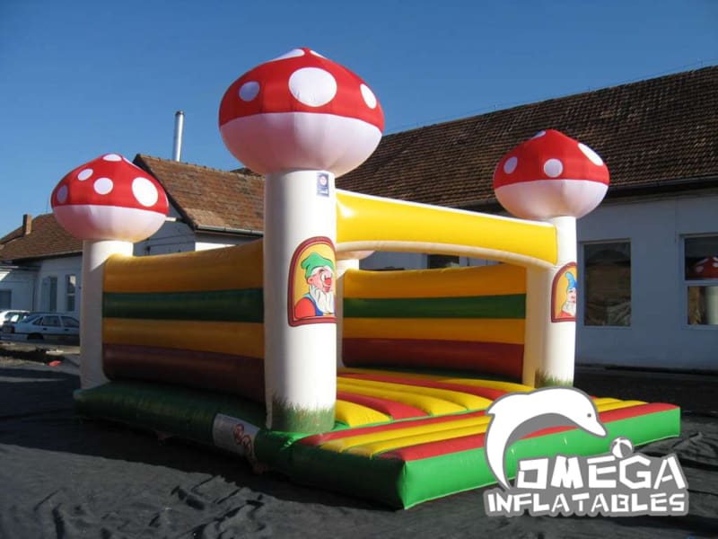 Inflatable Mushroom Bouncy Castle