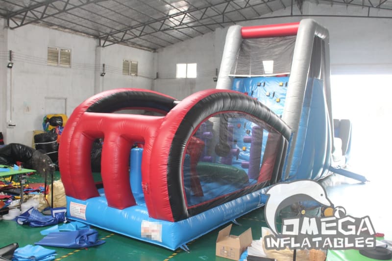 Inflatable Ninja Obstacle course