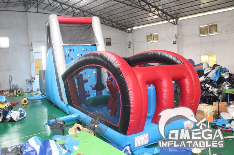 Inflatable Ninja Obstacle course