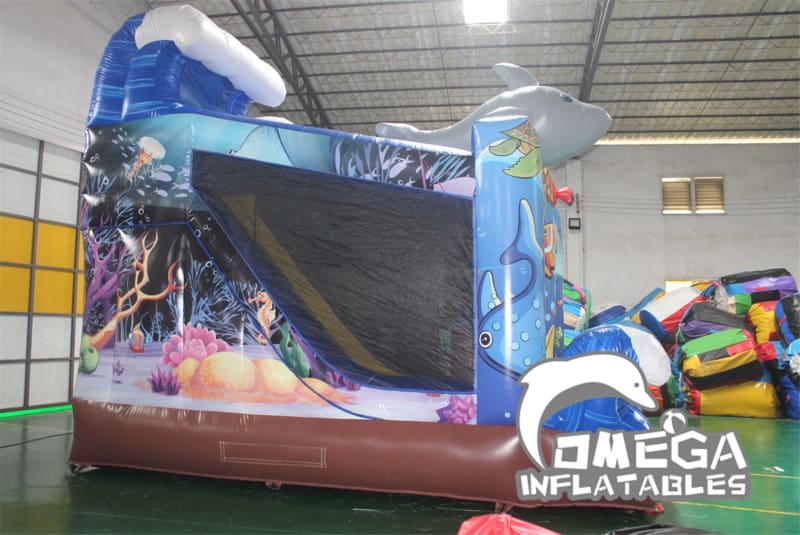 Inflatable Ocean Park Theme Bouncy Castle