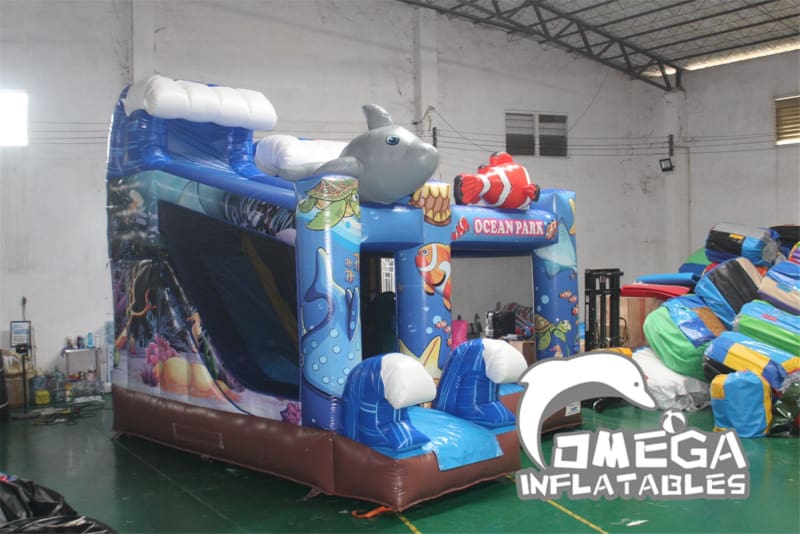 Inflatable Ocean Park Theme Bouncy Castle