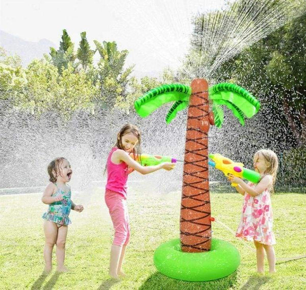 Omega Inflatables Factory - Inflatable Palm Tree Yard Sprinkler Toy