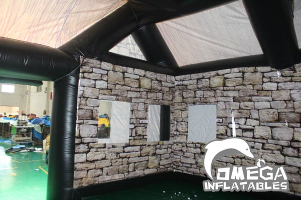 Omega Inflatables Factory - 14FT Blue Marble Wet Dry Inflatable Slide ...