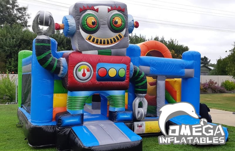 Bounce Bot Inflatable Omega Inflatables Factory - Inflatable Robot Bouncer