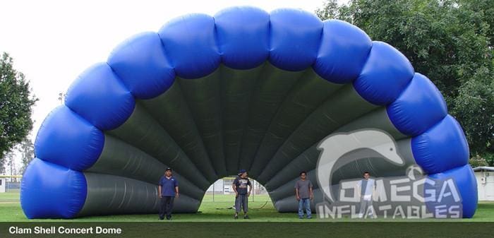 Omega Inflatables Factory - Inflatable Shell Concert Dome