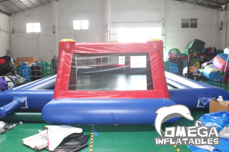 Field With Inflatables Omega Inflatables Factory - Inflatable Soccer Field