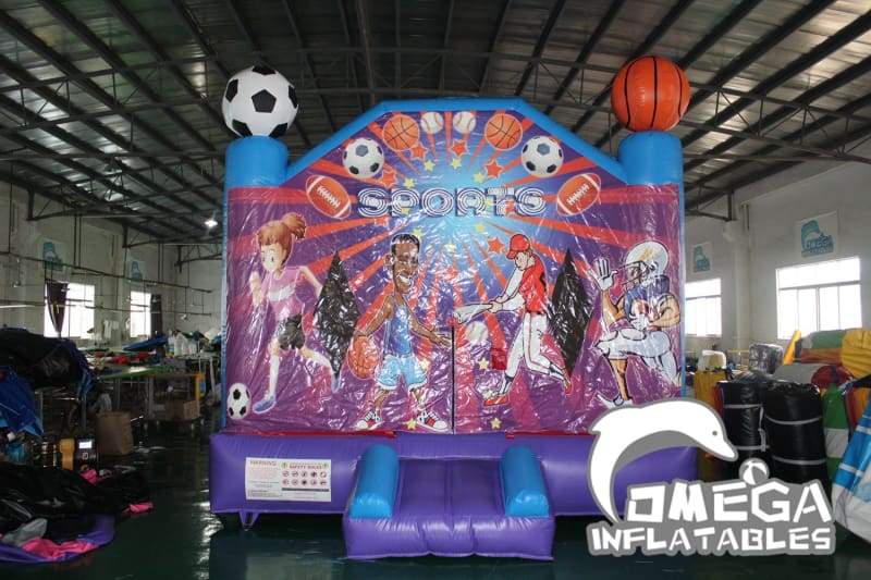 Inflatable Sports Bounce House - Omega Inflatables
