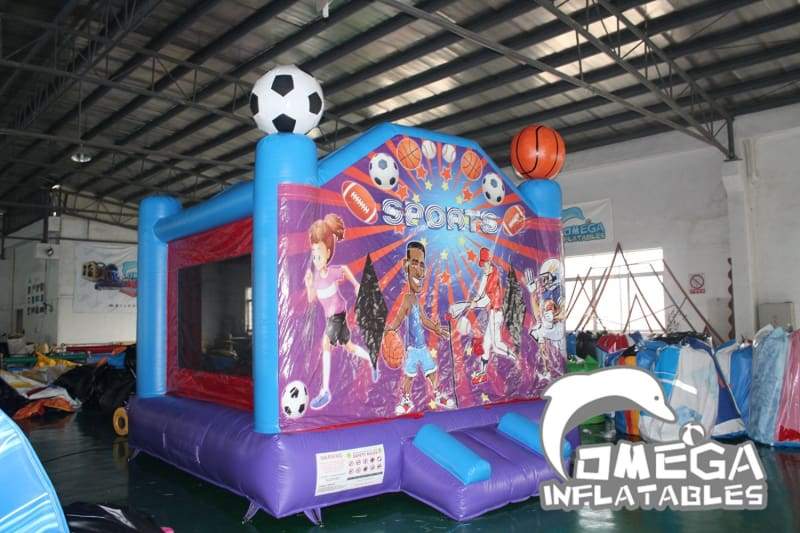 Inflatable Sports Bounce House - Omega Inflatables