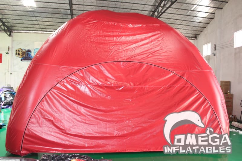 Inflatable Tent with 3 Zipper Door - Omega Inflatables