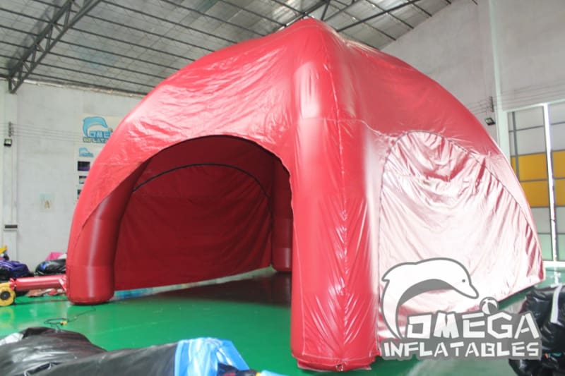 Inflatable Tent with 3 Zipper Door - Omega Inflatables