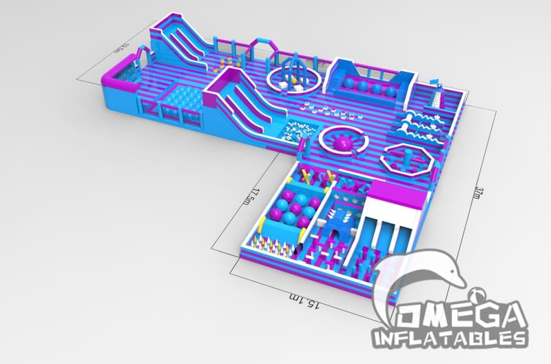Omega Inflatables Factory - Inflatable Themed Park / Indoor Playgrounds